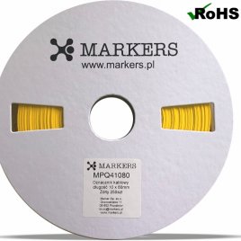 MOK41080 Cable marker length 10 x 80 mm yellow 255 pcs