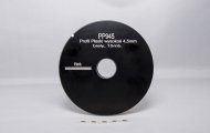 PP945 PVC flat profile for printing, height 4.5 mm and use in WT / WTM holders, white, disk 15 m