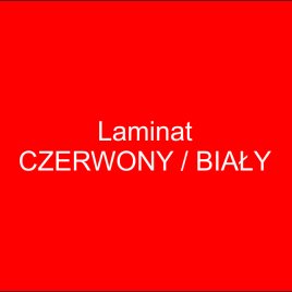 Laminat czerwony / biały 297x210mm, 0,8mm