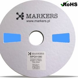 MOK63880 Cable marker, length 38 x 80 mm blue 255 pcs