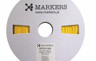 MOK41080 Oznacznik kablowy długość 10 x 80 mm żółty 255 szt